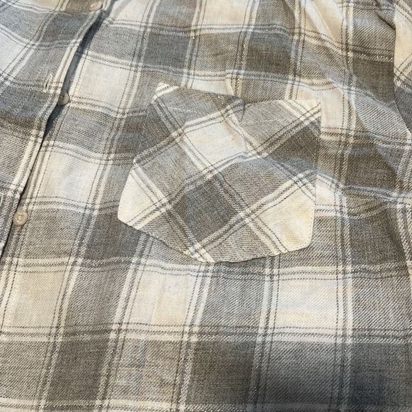 Buffalo check flannel with silver accent - size xxl - Picture 3 of 3
